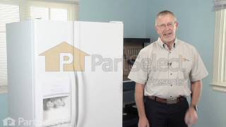 Refrigerator Repair  Replacing the Crisper Pan Whirlpool Part 2188656 [upl. by Acinorahs]