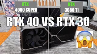 RTX 4080 SUPER vs RTX 3080 Ti [upl. by Ursula]