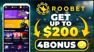 Roobet Promo Code ‘4BONUS’ — Up To 200 Daily Bonus Сashback [upl. by Kerwinn]