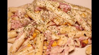 Tejszínes Carbonara Penne Spagetti [upl. by Gilmore]