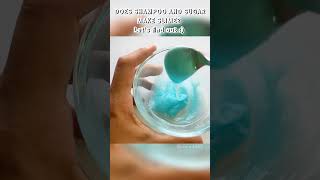 CLINIC PLUS SHAMPOO SLIME🧼 Can We Make Slime With Shampoo And Sugar shorts slimeindia [upl. by Gassman]