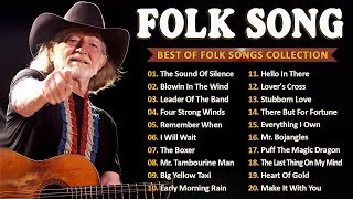 Top 50 Beautiful Folk Songs  Folk amp Country Music Collection 70s 80s ❤ Greatest Hits Folk Music [upl. by Aifas]