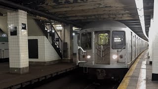 MTA NYCT R42 bypassing HoytSchermerhorn Station [upl. by Llenaej]