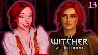 CHOOSING TRISS AS TRISS  The Witcher 3 Wild Hunt  Part 13 [upl. by Norrad]