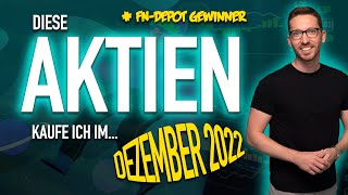 Diese AKTIEN kaufe ich JETZT für 1000 € Dezember 2022 📈💰 Aktien Dezember 2022 kaufen [upl. by Heer]