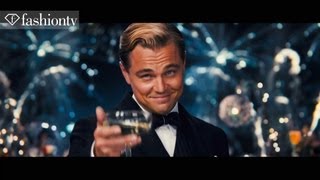 The Great Gatsby Fashion by Prada ft Leonardo DiCaprio Carey Mulligan Tobey Maguire  FashionTV [upl. by Ael]