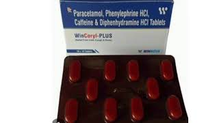 WinCoryl PLUS Tablets Paracetamol Phenylephrine HCl Caffeine amp Diphenhydramine HCI Tablets [upl. by Esinad]