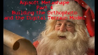 Agisoft Metashape Part 4 of 6 Inserting images Building the Orthophoto and the DEM [upl. by Alleuqahs965]