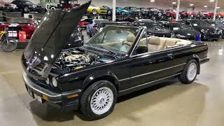 1989 BMW 325i Convertible in Black [upl. by Wolfram]