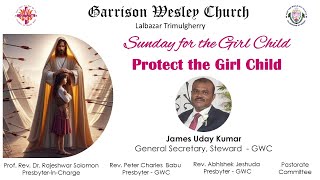 Protect the Girl Child CSI GWC Trimulgherry English Service 17112024 730 AM [upl. by Ilario]