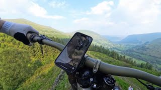 bernardkerr rides RedBullBike HARDLINE with fidlock VACUUM phone mount [upl. by Rothberg]