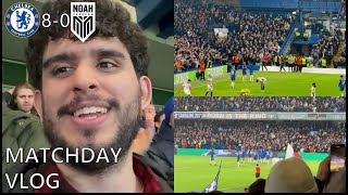 Chelsea vs Noah 80 UEFA Europa Conference League Vlog  Ruthless Performance [upl. by Alwin]