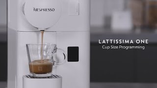 Nespresso Lattissima One  Directions for first use [upl. by Sklar280]