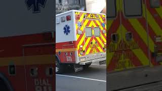 Philadelphia Fire Department Medic 35 Returning 121221 [upl. by Necyla542]