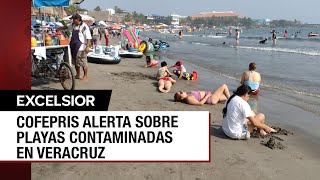 Veracruz con el mayor número de playas contaminadas [upl. by Mayworm]