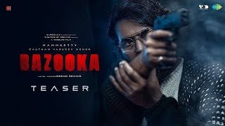 Bazooka  Official Teaser Trailer  Mammootty  Divya Pillai  GVM  B Antony  Deeno Dennis [upl. by Hsan]