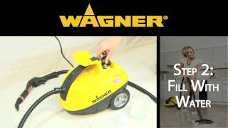 Wagner 915 Power Steamer Setup [upl. by Nnylyam]