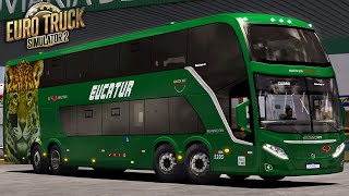 ETS 2  Eucatur  Porto Velho  Cuiabá  Vissta Buss DD [upl. by Omer]