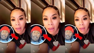 Keyshia Cole Reacts To Her BF HunXho Leaving Her 😱 [upl. by Maridel456]