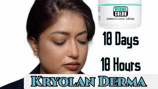 Kryolan DermaColor Camouflage cream Concealer Review and Wear Test  rutuma [upl. by Nolyag20]