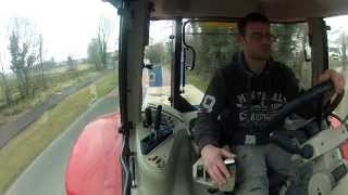 Massey 7620 first drive [upl. by Lletnwahs]