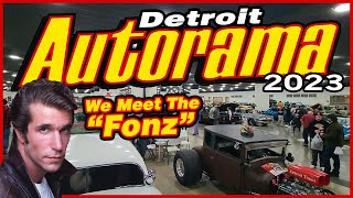 DETROIT AUTORAMA 2023 WE MEET THE quotFONZquot [upl. by Lezley94]