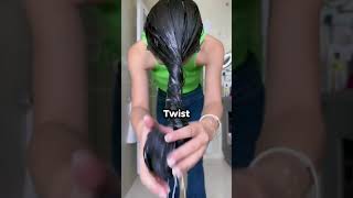 Stop using conditioner the old way Try this instead HairHacks HealthyHair hairgoals shinyhair [upl. by Esylla]