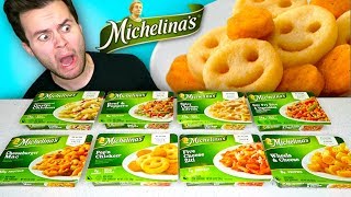 I tried every kind of Michelinas Frozen Entrees BEST TO WORST Taste Test [upl. by Rust]