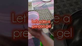 Diy flaxseed gel for prepoo 4cnaturalhaircare haircare haircaretips flaxseedsforhairgrowth [upl. by Nylkoorb]