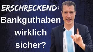 Einlagensicherung – Wie sicher ist unser Bankguthaben wirklich Deutschland  Österreich  Schweiz [upl. by Ayanahs]