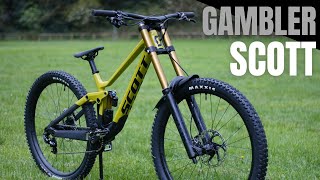 Testing my new DOWNHILL BIKE  2024 Scott Gambler  HT Vlogs 42 [upl. by Harald]