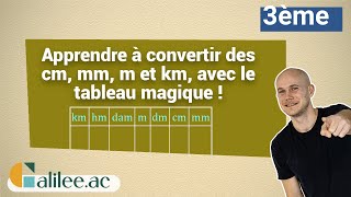 CONVERSION des UNITÉS de LONGUEUR  Exercice Corrigé  Maths Troisième [upl. by Tterrag]