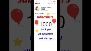 1k subscribers [upl. by Landy871]