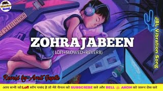 Zohrajabeen Slowed  Reverb  Jaani B Praak  Zohrajabeen  lofihindisong lofibpraak love [upl. by Yeclehc]