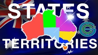 AUSTRALIA States and territories explained Geography Now [upl. by Inalaeham389]