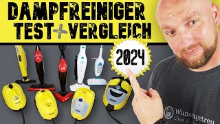 Dampfreiniger Test 2024 ► 9 Geräte im großen Vergleichstest ✅ Kärcher Vileda Leifheit amp Co [upl. by Narik375]