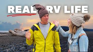 Real RV Living in Alaska… Not What You Think [upl. by Enirehtac501]