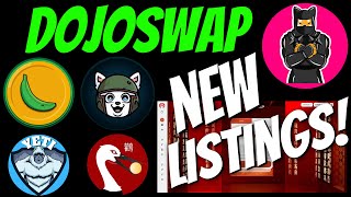 SHINJA HUGE UPDATE SHIBNOBI DOJOSWAP NEW LISTINGS  DOJOSWAP COMING SOON [upl. by Ellatsyrc]