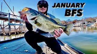 Small Baits SLAY January Texas Bass Fort Worth BFS Angling [upl. by Anirba158]