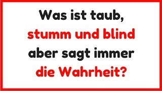 15 Rätsel die dein Gehirn verrückt spielen lassen [upl. by Pietra]