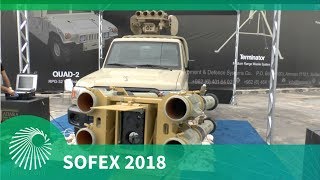 SOFEX 2018 Jadara Quad 1 amp Quad 2 RPG32 missile systems [upl. by Gifferd]