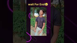 Wait For End😂💀IRoast in peaceshorts reaction comedy shortsfeedfunny tigershroff memes roast [upl. by Yruama]