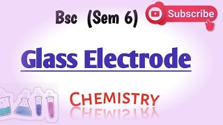 Determination of pH of solution by using glass electrode👍 Bsc sem 6chemistry bscchemistry [upl. by Ronnholm629]