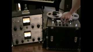 Ampex 351 2track 75ips amp 15ips calibrated ready to roll [upl. by Abocaj]