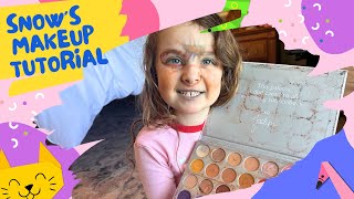 Snows First Makeup Tutorial [upl. by Valeria]