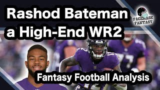 Rashod Bateman A HighEnd WR2 in 2022 Fantasy Analysis [upl. by Sarchet]