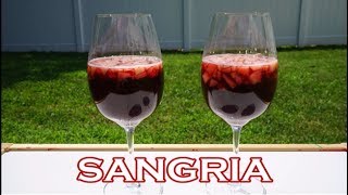 How to make Perfect Sangria Homemade Easy amp Fast [upl. by Ydasahc541]