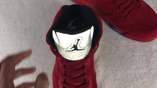 Authentic Air Jordan 5 “Raging Bull”2017 review from gobuykicks [upl. by Avirt]