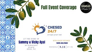 Chesed 247 Event  Full Coverage [upl. by Elimac]