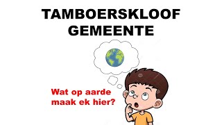 PINKSTERREEKS Tamboerskloof Gemeente  So 12 Mei 2024 om 1000 TEMA Wat op aarde maak ons hier [upl. by Rimidalg]